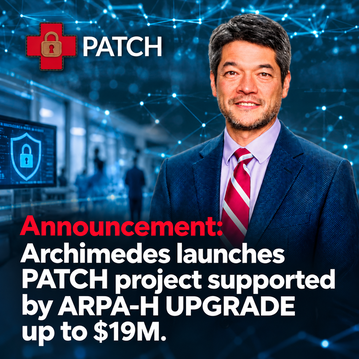PATCH Project Announcement_ Archimedes Secures ARPA-H Support