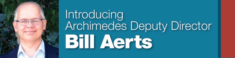 Bill Aerts Joins Archimedes as New Deputy Director