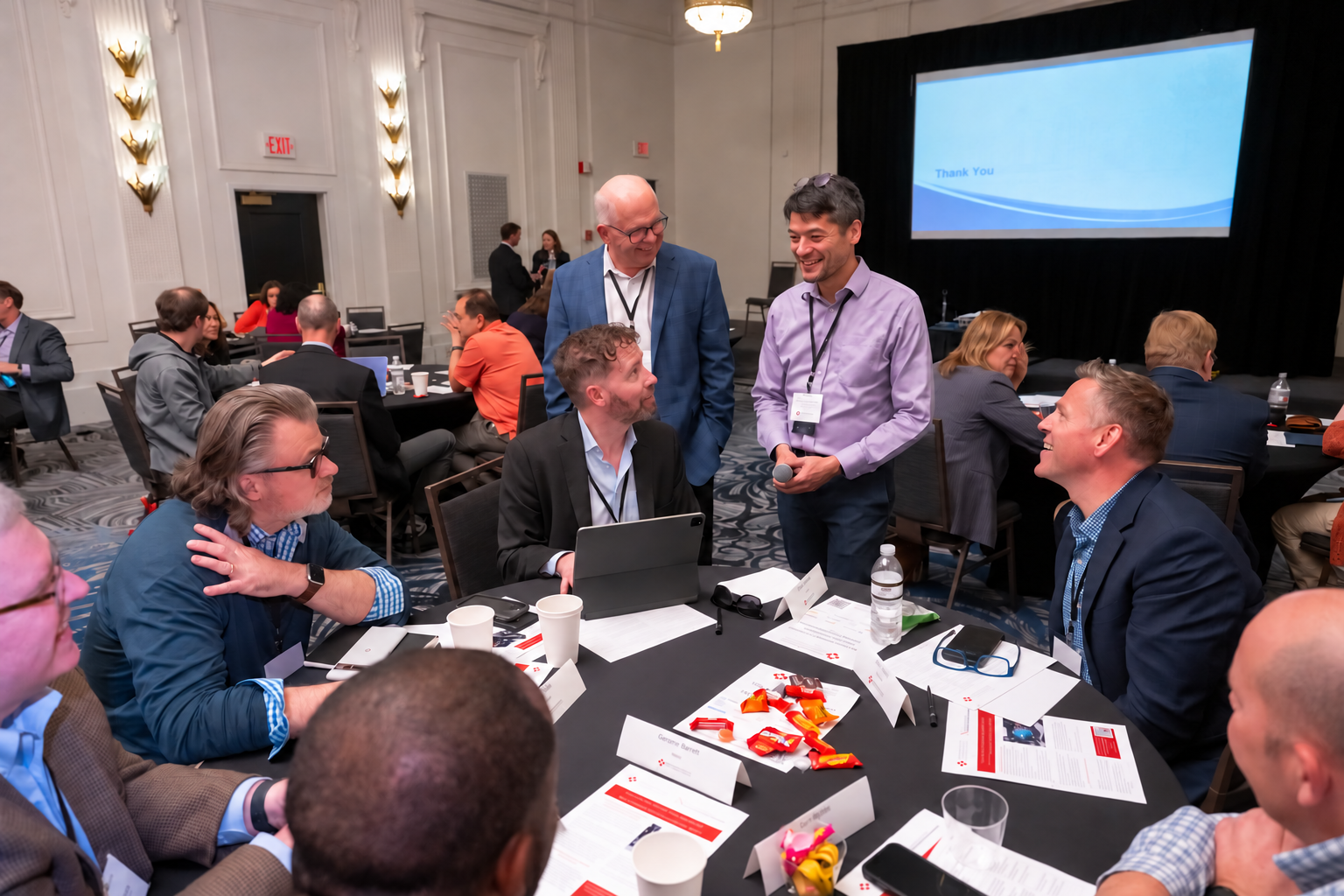 Non-logo Conference Roundtable Discussion